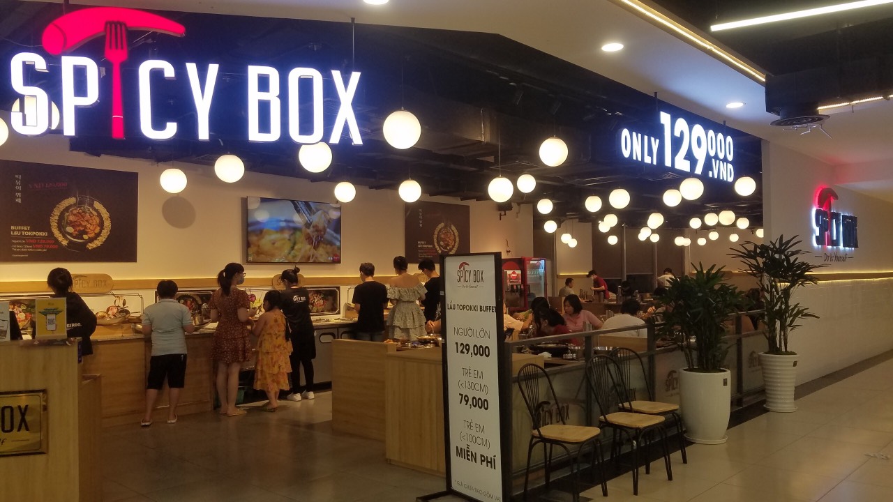 Spicy Box: Buffet Hàn không giới hạn chỉ từ 79K - Digifood