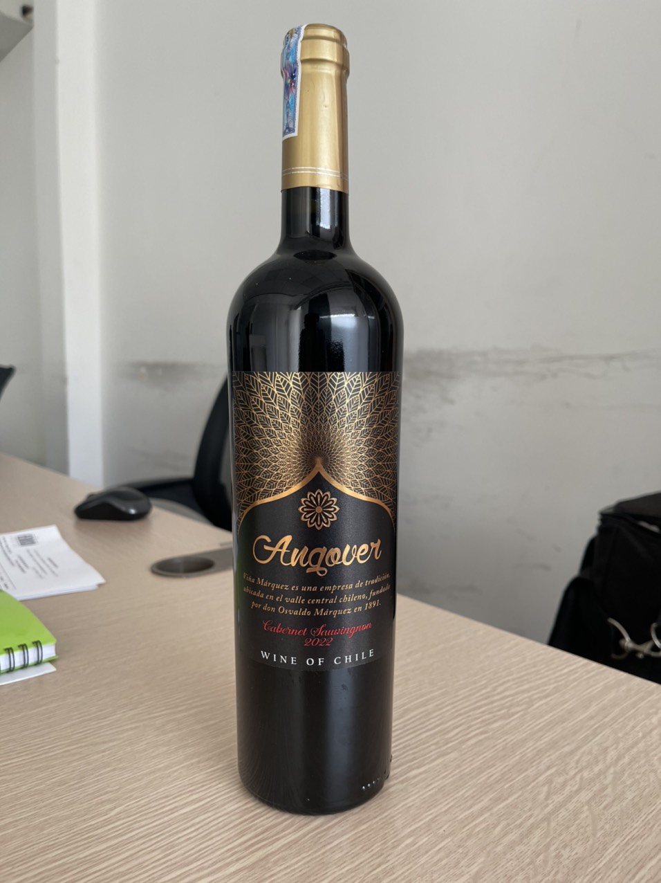 Rượu Vang Chile Angover - Vang nhập khẩu