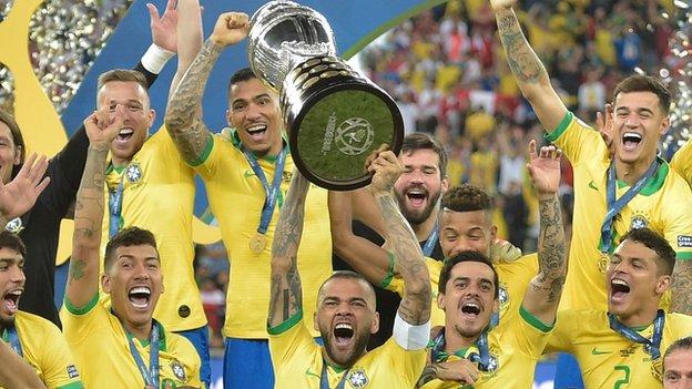 Copa America 2019: Brazil thắng Peru 3-1, giành danh hiệu đầu tiên sau 12 năm - BBC Sport