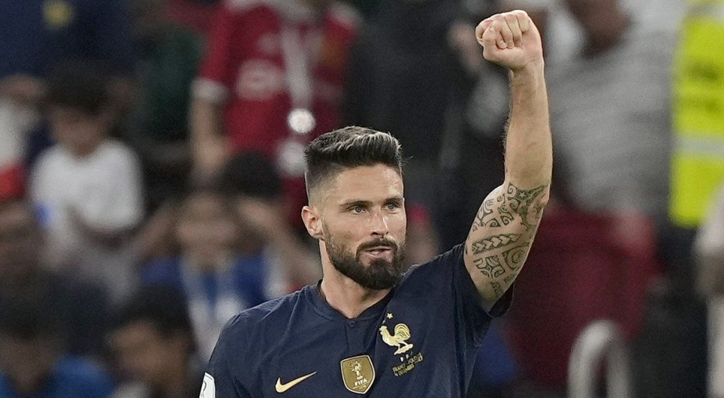 Cầu thủ người Pháp Olivier Giroud dự định kết thúc sự nghiệp thi đấu quốc tế sau Euro