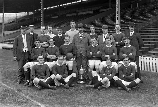 Manchester United 1909 FA Cup Winners 1908 / 09 Season