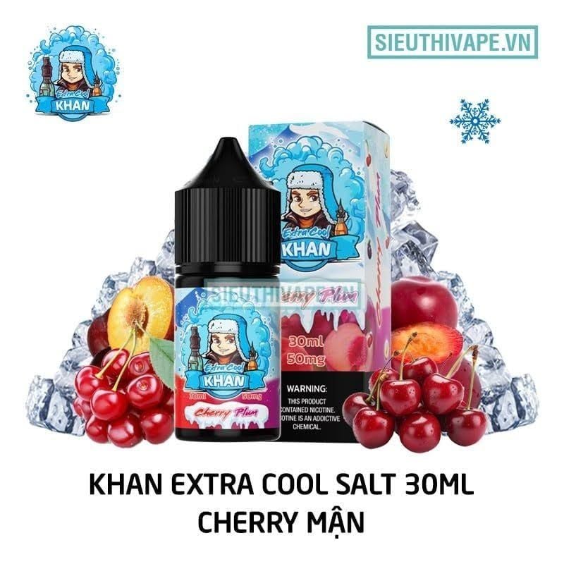 Khan Salt Extra Cool Cherry Plum 30ml của hãng Khan