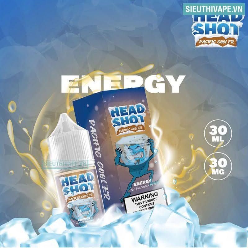 Headshot Pacific Cooler Energy 30ml của hãng Headshot