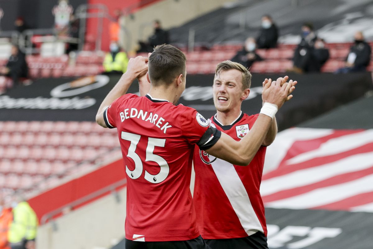 Best delivery in the league” - Bednarek pours praise on Ward-Prowse - St. Mary's Musings